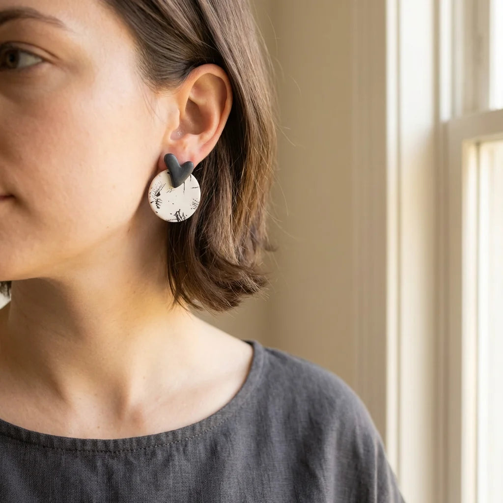 Black Blossom Studs