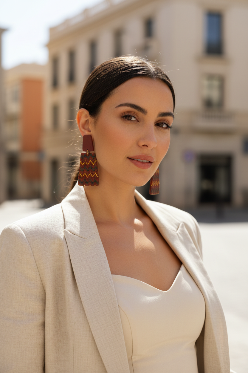 Etnički trapez upečatljiv look