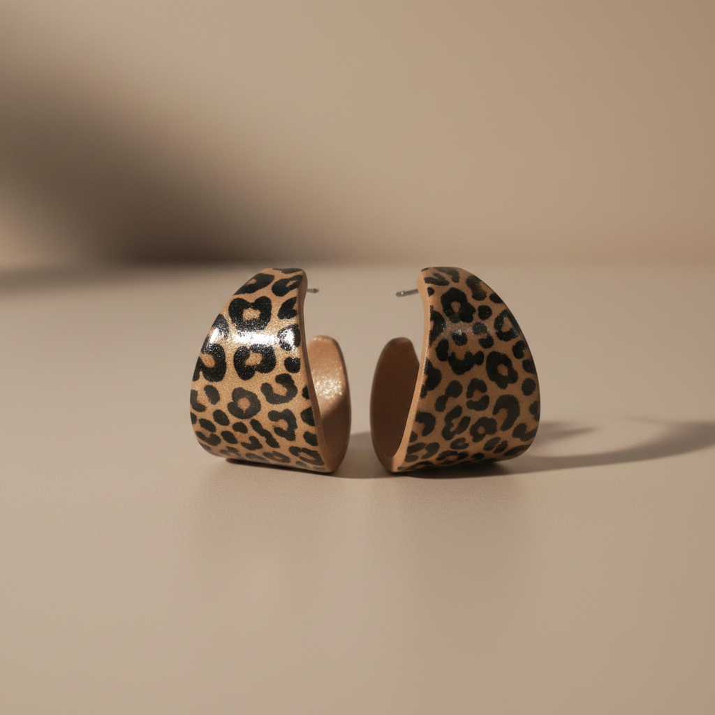 Leopard chunky hoop – podloga