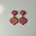 Pink Gold Foil Moroccan Mini – podloga